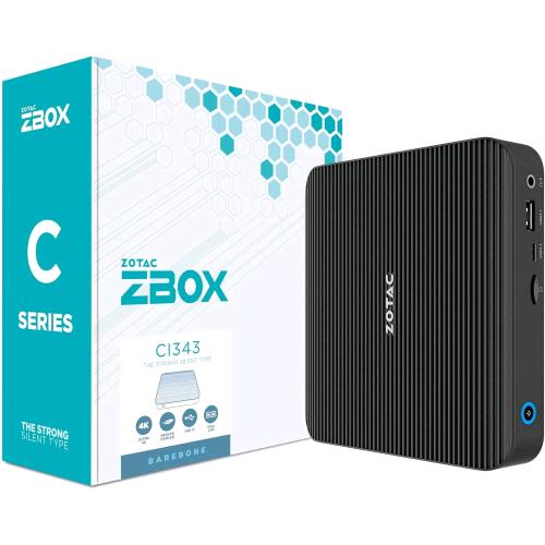 ZOTAC ZBOX EDGE CI343 BAREBONE INTEL N100 3.4GHz INTEL UHD GRAPH