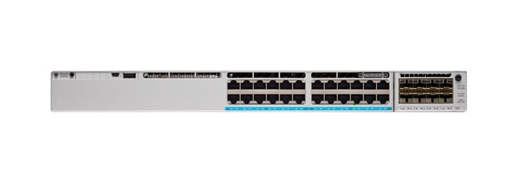 Cisco Catalyst C9300-24T-A switch di rete Gestito L2/L3 Gigabit Ethernet (10/100/1000) Supporto Power over Ethernet (PoE) 1U Grigio