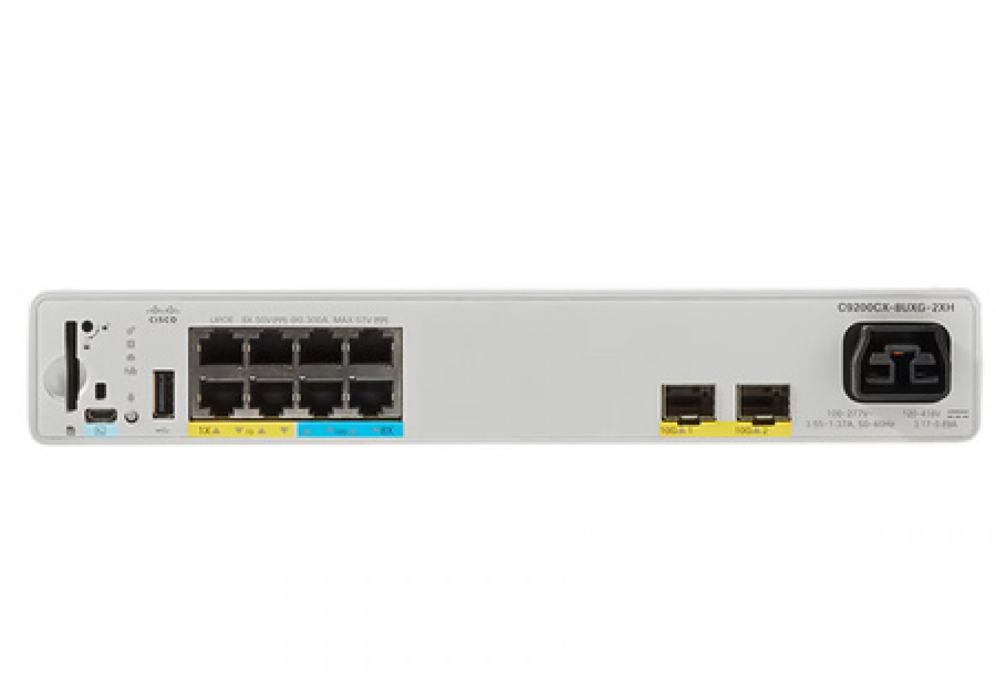 Cisco C9200CX-8UXG-2XH-A 8p UPoE+ mGig 2p 10G SFP+ Compact Switch