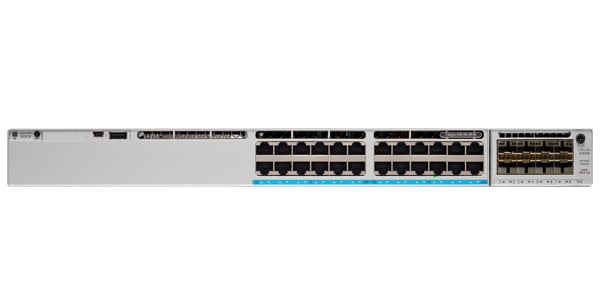 Cisco C9300-24H-A switch di rete Gestito L2/L3 Gigabit Ethernet (10/100/1000) Supporto Power over Ethernet (PoE) 1U Grigio