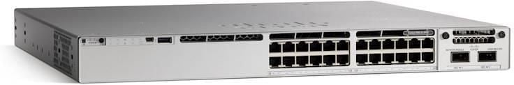 Cisco C9300-24UB-A 24p mGig UPoE+ Network Advantage Switch 4x1G SFP