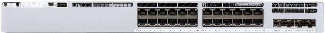 Cisco C9300LM-24U-4Y-A 24-Port UPoE mGig 4x25G SFP28 Switch