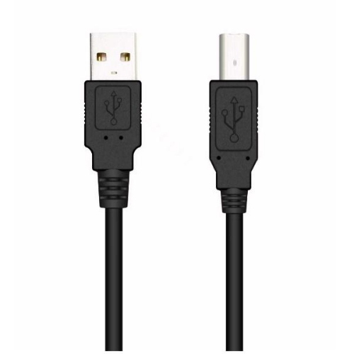 NILOX CAVO PROLUNGA DA USB-A 2.0 MASCHIO A USB-B 2.0 MASCHIO 3 MT NERO