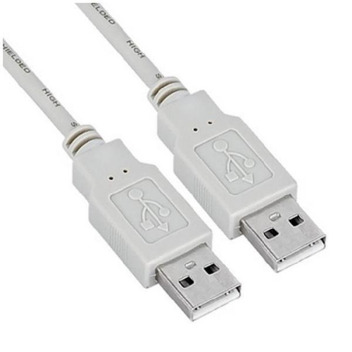 NILOX CAVO PROLUNGA USB-A 2.0 MASCHIO MASCHIO SCHERMATO 480 Mbit/s 1.8 MT GRIGIO
