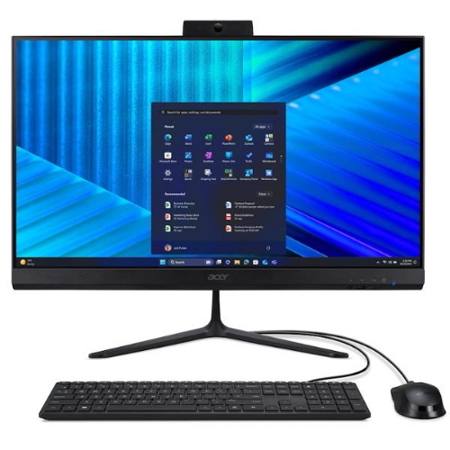 ACER VERITON VZ2415G ALL IN ONE 23.8 INTEL CORE 5 120U RAM 16GB-SSD 512GB NVMe-INTEL GRAPHICS-WI-FI 6 + GIGABIT LAN-WEB CAM ALTOPARLANTI-TASTIERA MOUSE-WIN 11 PROF NERO (DQ.R7AET.007)