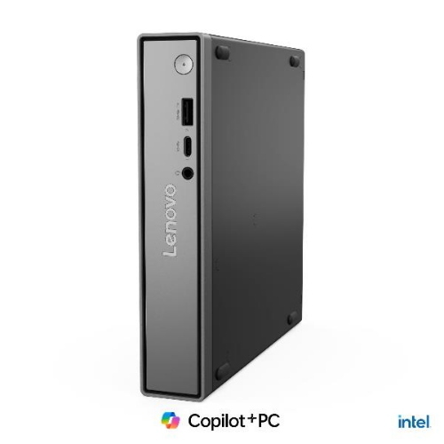 LENOVO THINKCENTRE NEO 50q GEN 6 TINY Copilot + PC MINI PC INTEL CORE ULTRA 5 226V RAM 16GB-SSD 512GB NVMe-INTEL ARC GRAPHICS 130V-WI-FI 6 + GIGABIT LAN-TASTIERA MOUSE-WIN 11 PROF GRIGIO (13HR0067IX)