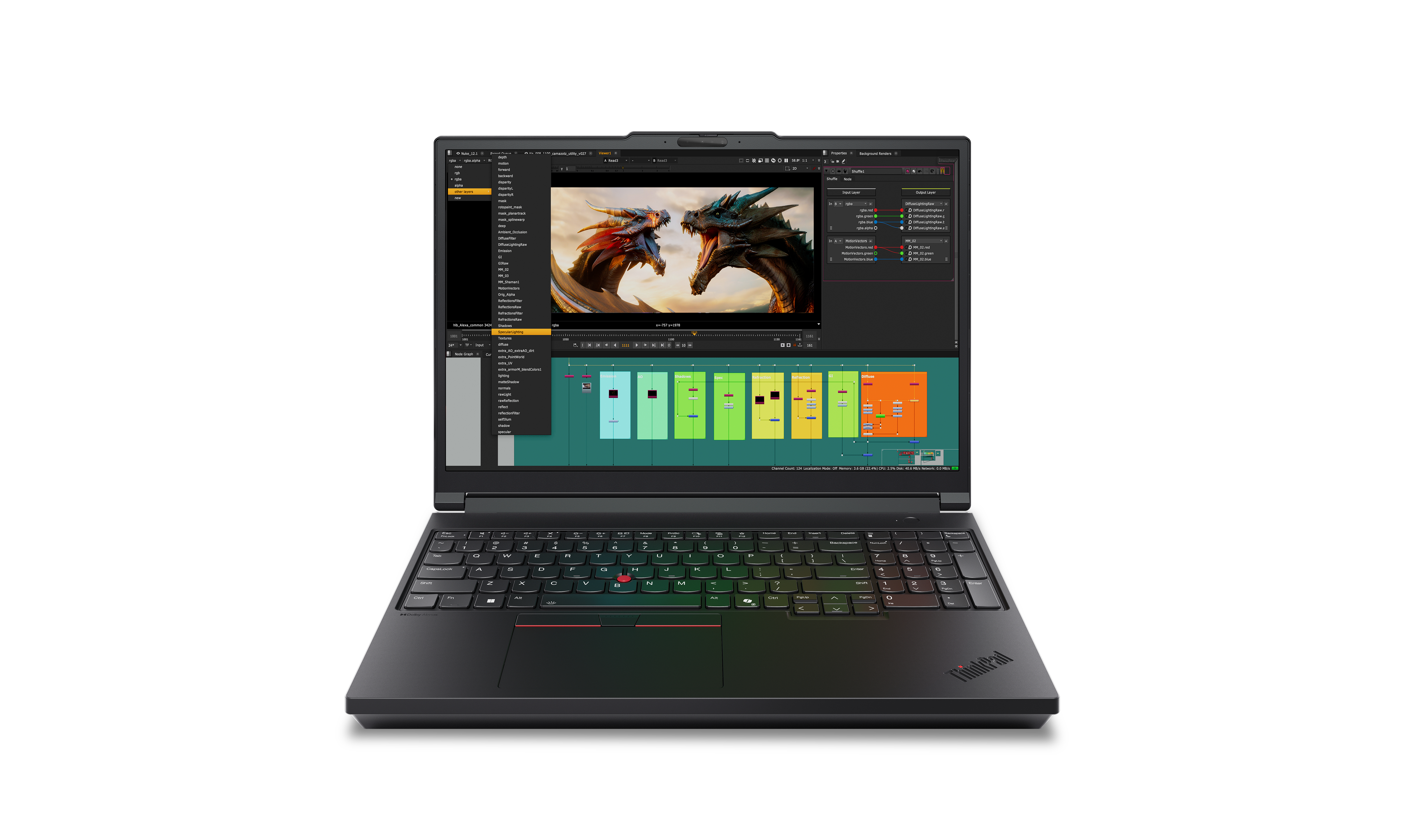 NB 16 U7 255HX 64GB 1TBSSD W11P LENOVO THINKPAD P16 - RTX PRO 3000