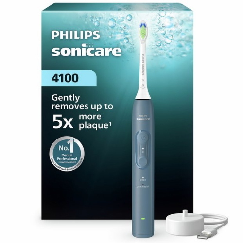 PHILIPS SONICARE 4100 SERIES SPAZZOLINO DA DENTI ELETTRICO RICARICABILE BLU