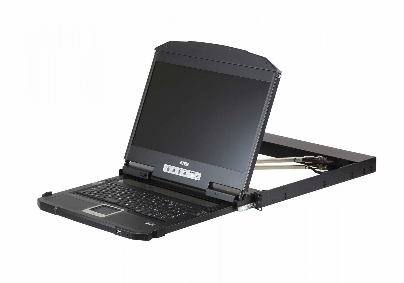Aten CL3800NW-ATA-EG 1U Ultra Short Depth Doppio Rail WideScreen