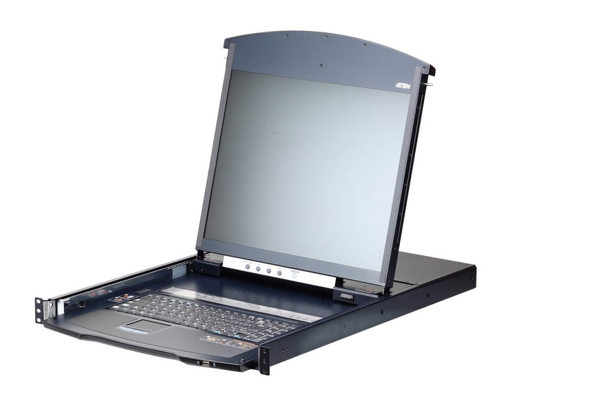 Aten KL1108VN-AXA-GG 8-Port Cat 5 Doppio Rail 19" LCD KVM s