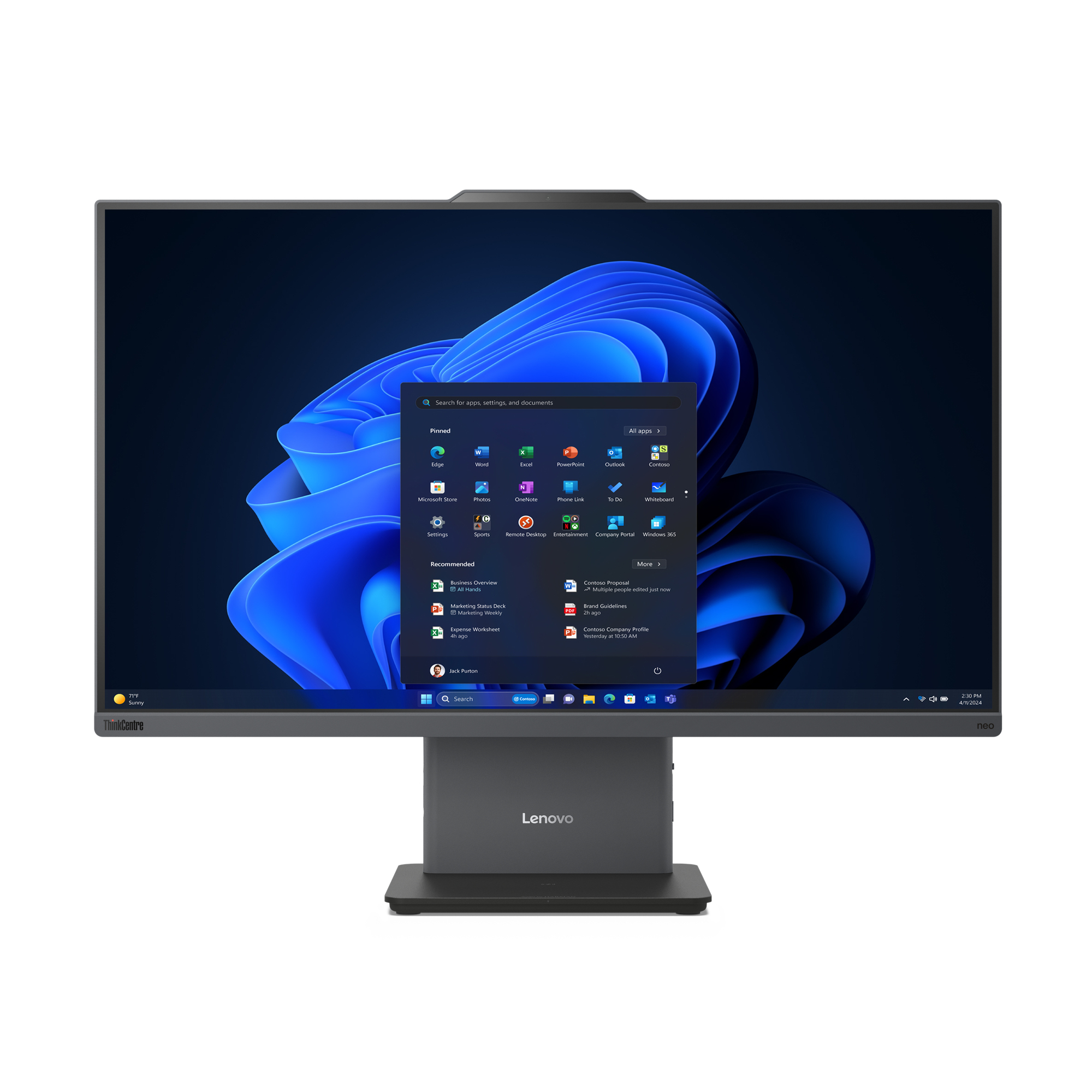 AIO 27 U5 16GB 512G W11P NEO 50A ULTRA 5 226V NEO 50A-27 G6 LNL